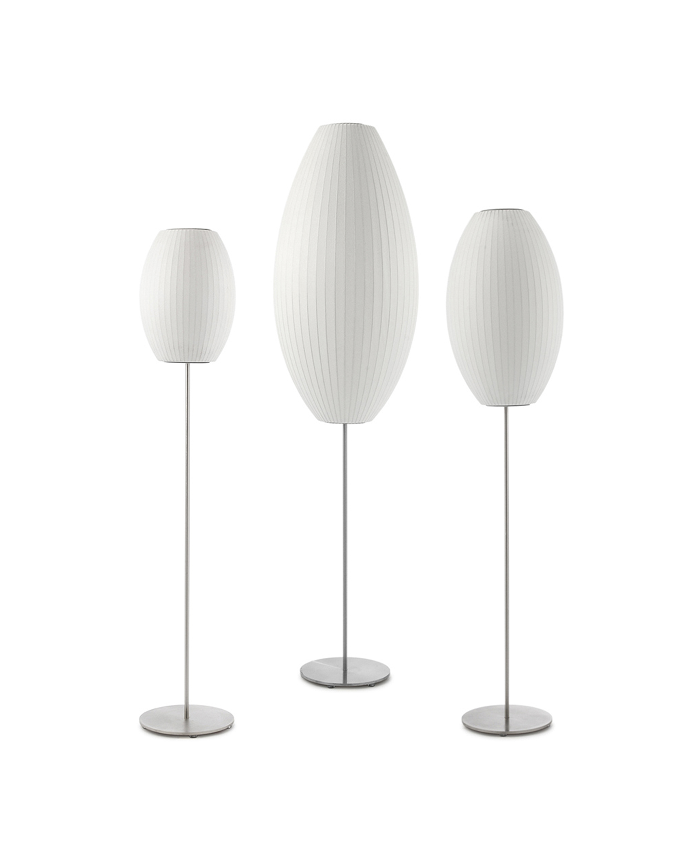 创意家具 - 灯饰|落地灯|办公家具|设计师家具|纳尔逊雪茄形莲花落地灯